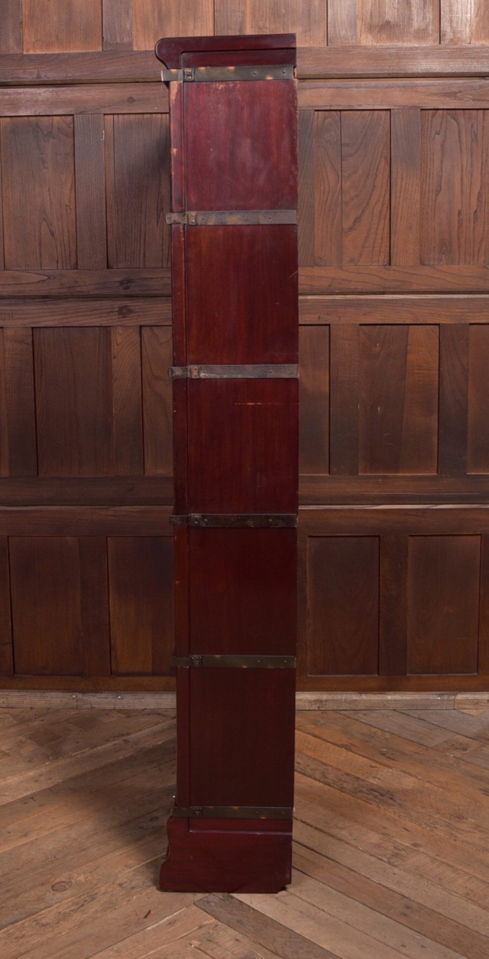 Edwardian Mahogany Globe Wernicke 5 section bookcase View XVIII
