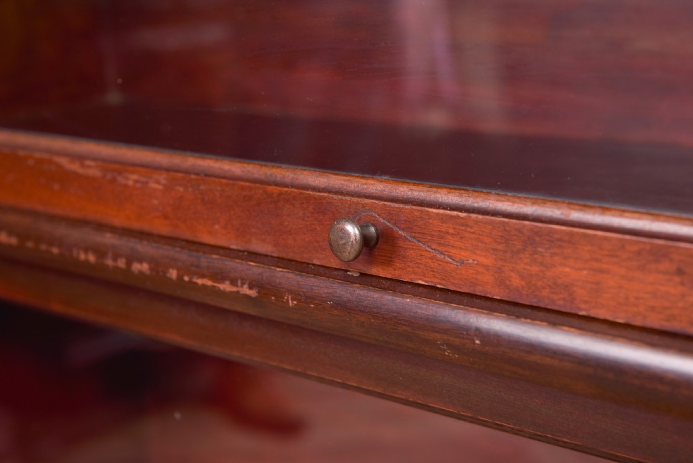 Edwardian Mahogany Globe Wernicke 3 section bookcase View IV