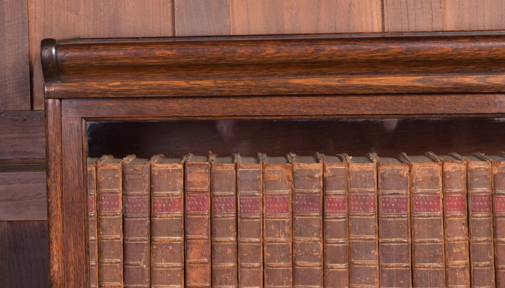 Edwardian Oak Globe Wernicke 5 section bookcase View III