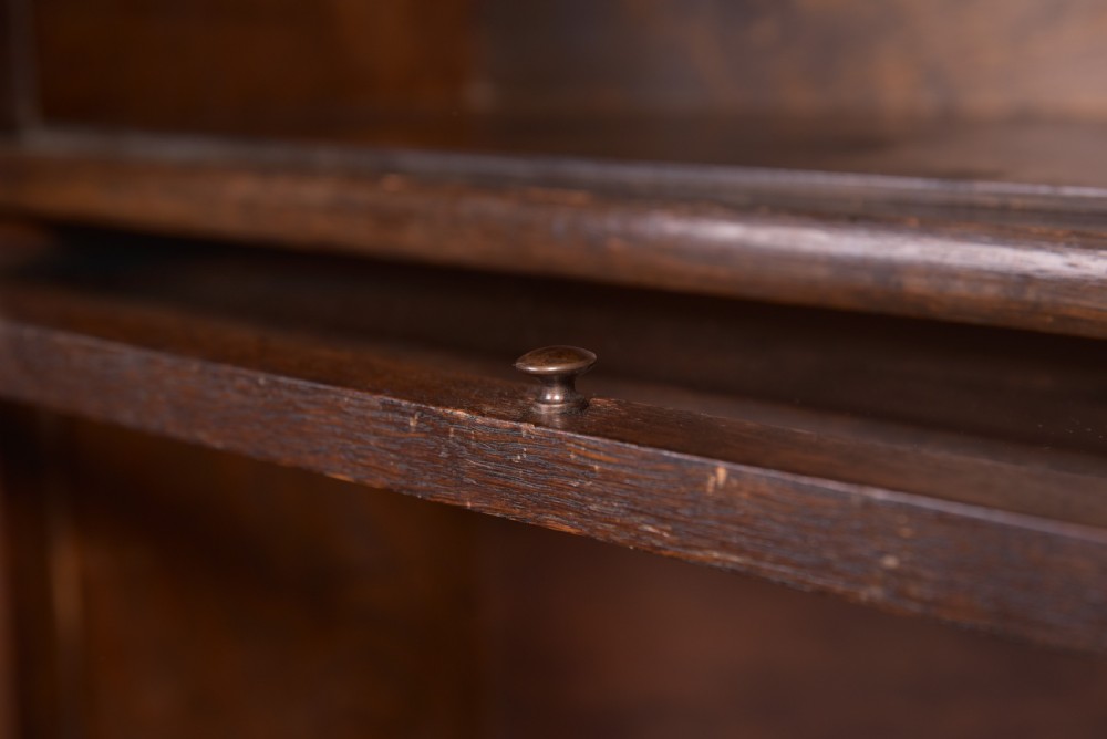 Edwardian Oak Globe Wernicke 5 section bookcase View XIII