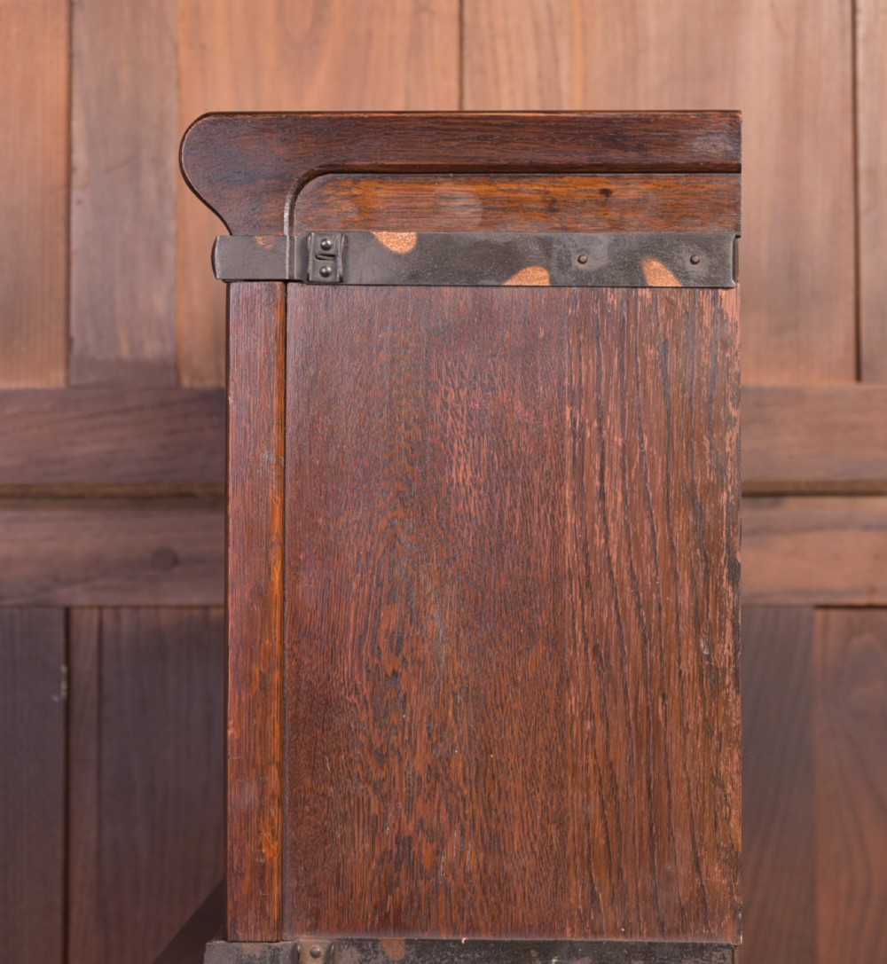 Edwardian Oak Globe Wernicke 5 section bookcase View XVII