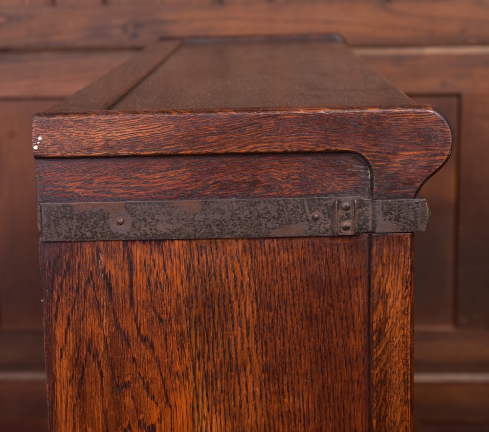 Edwardian Oak Globe Wernicke 3 sectional bookcase View XVIII