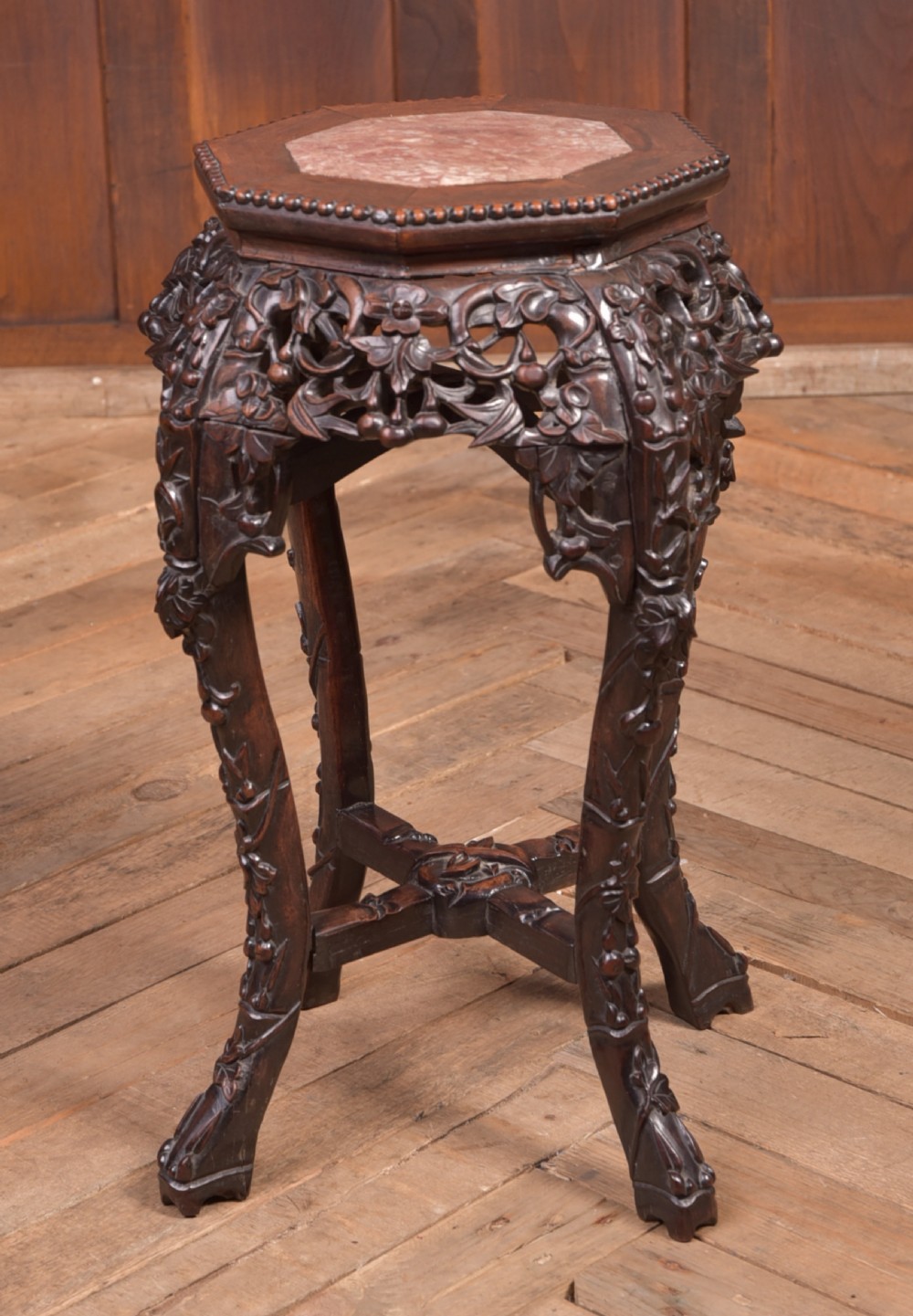 19th Century Chinese Hardwood Planter