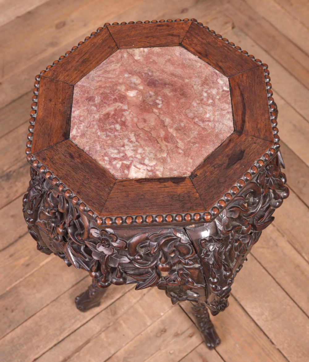 19th Century Chinese Hardwood Planter View II