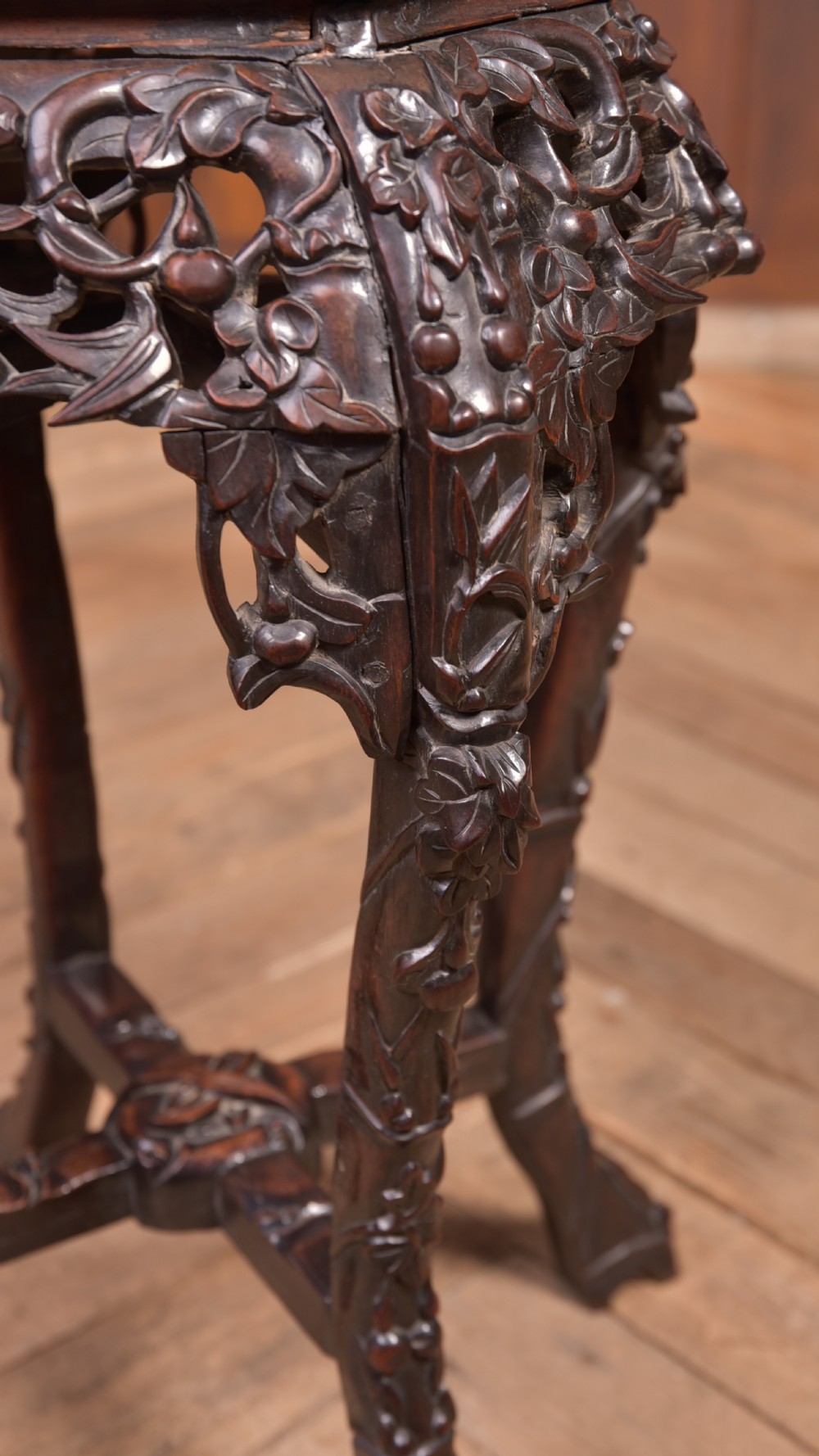19th Century Chinese Hardwood Planter View VII