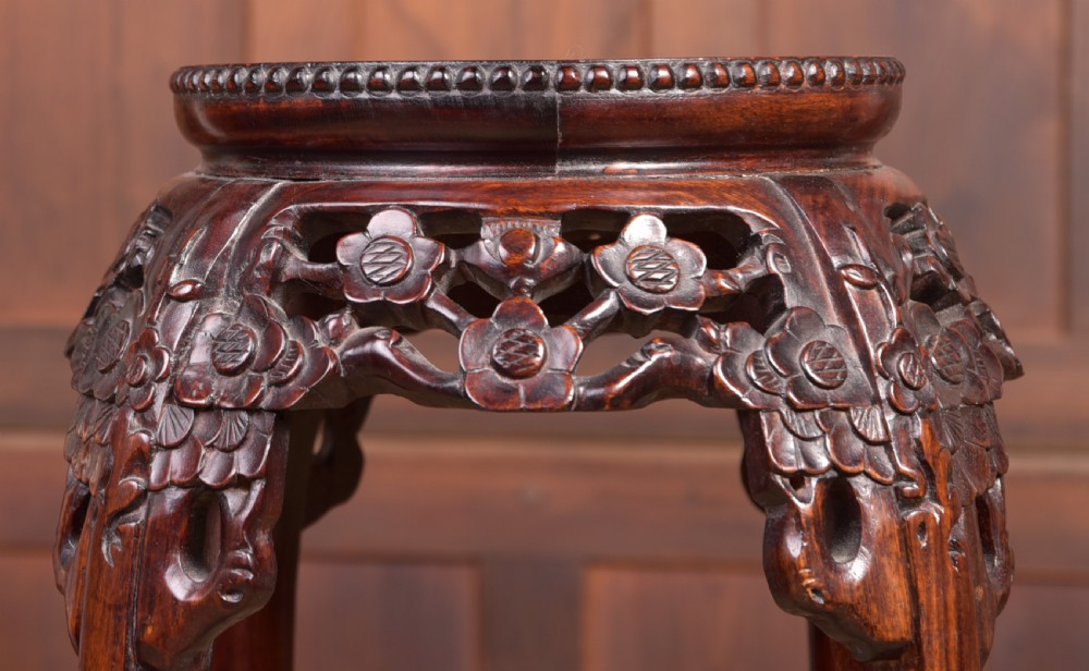 19th Century tall Chinese hardwood planter View VII