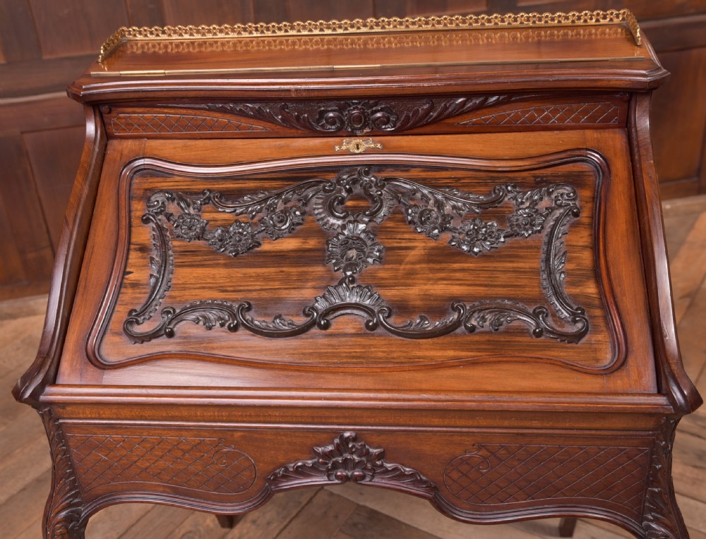 French Mahogany writing bureau View IV