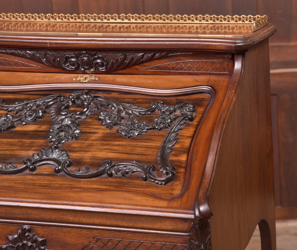 French Mahogany writing bureau View VI