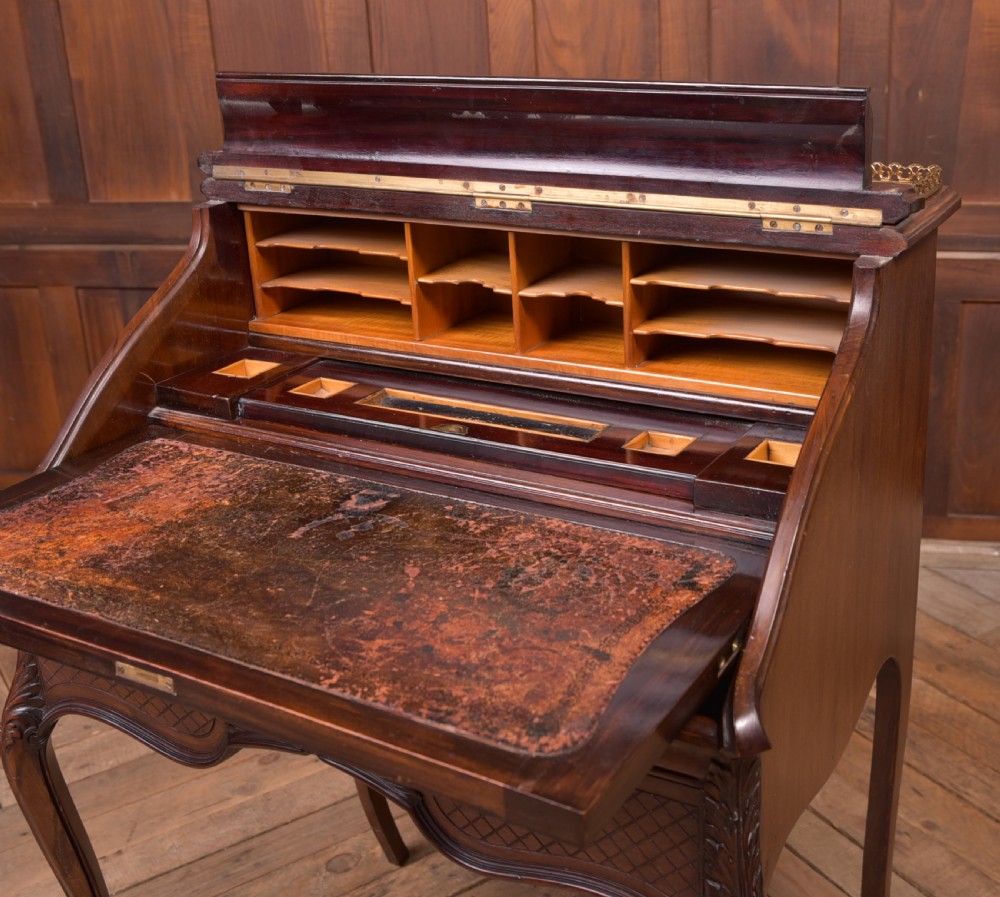 French Mahogany writing bureau View X
