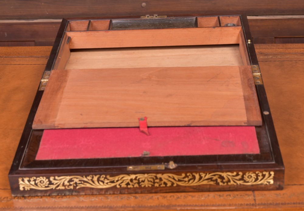Victorian Rosewood writing slope View VII