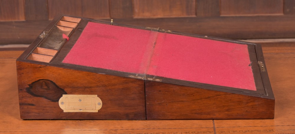 Victorian Rosewood writing slope View VIII