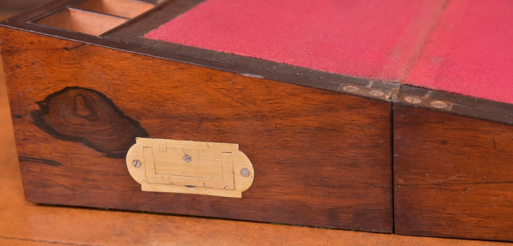 Victorian Rosewood writing slope View XII