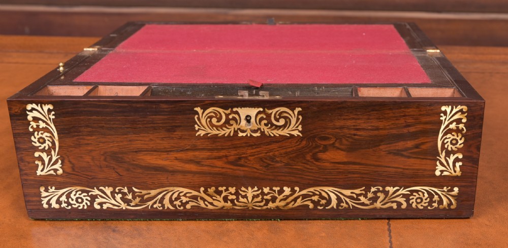 Victorian Rosewood writing slope View XIII