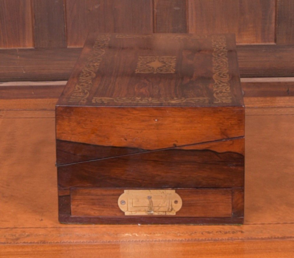 Victorian Rosewood writing slope View XVI