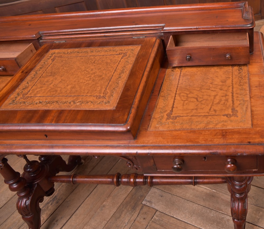 Victorian Mahogany ladies writing desk View XII