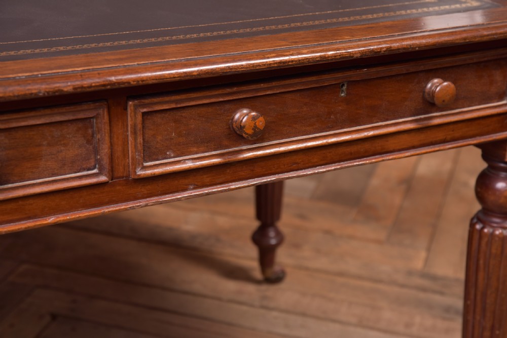Victorian Mahogany writing desk View IV