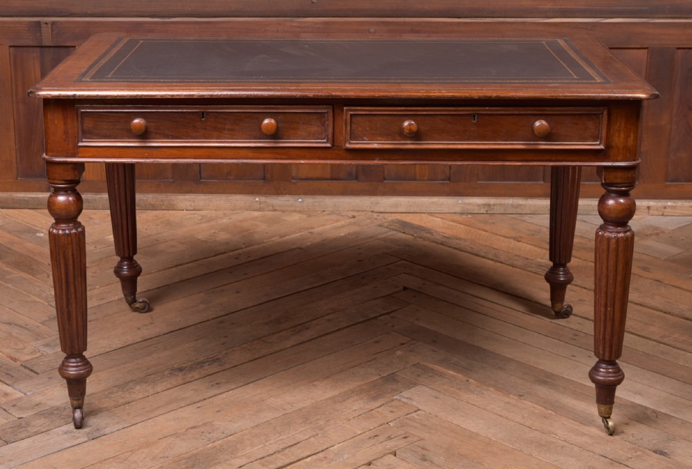 Victorian Mahogany writing desk View IX
