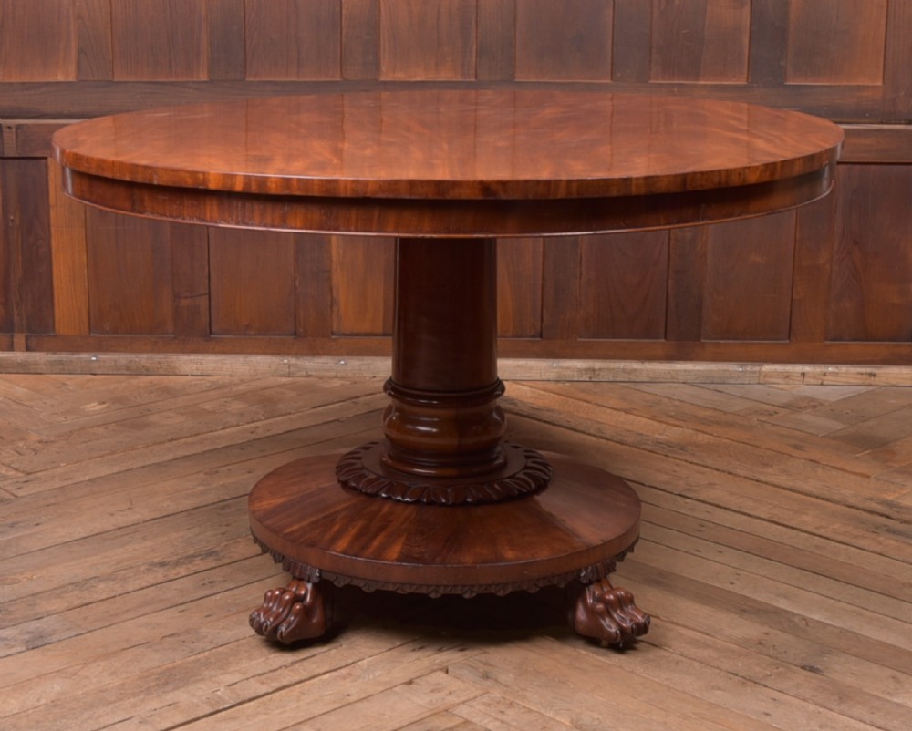 William 4th Mahogany snap top table