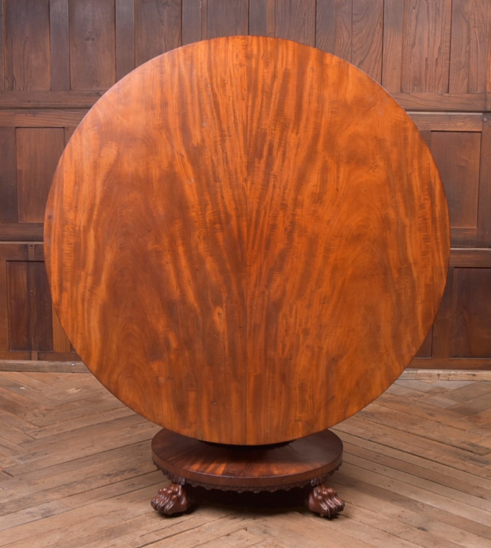 William 4th Mahogany snap top table View V