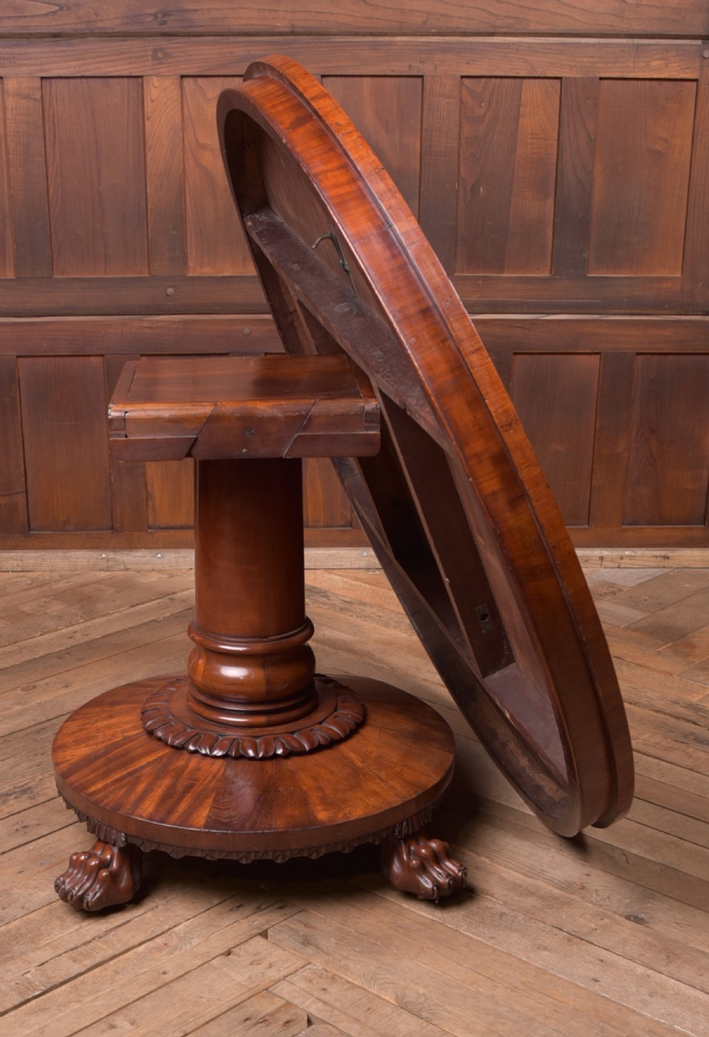 William 4th Mahogany snap top table View VIII