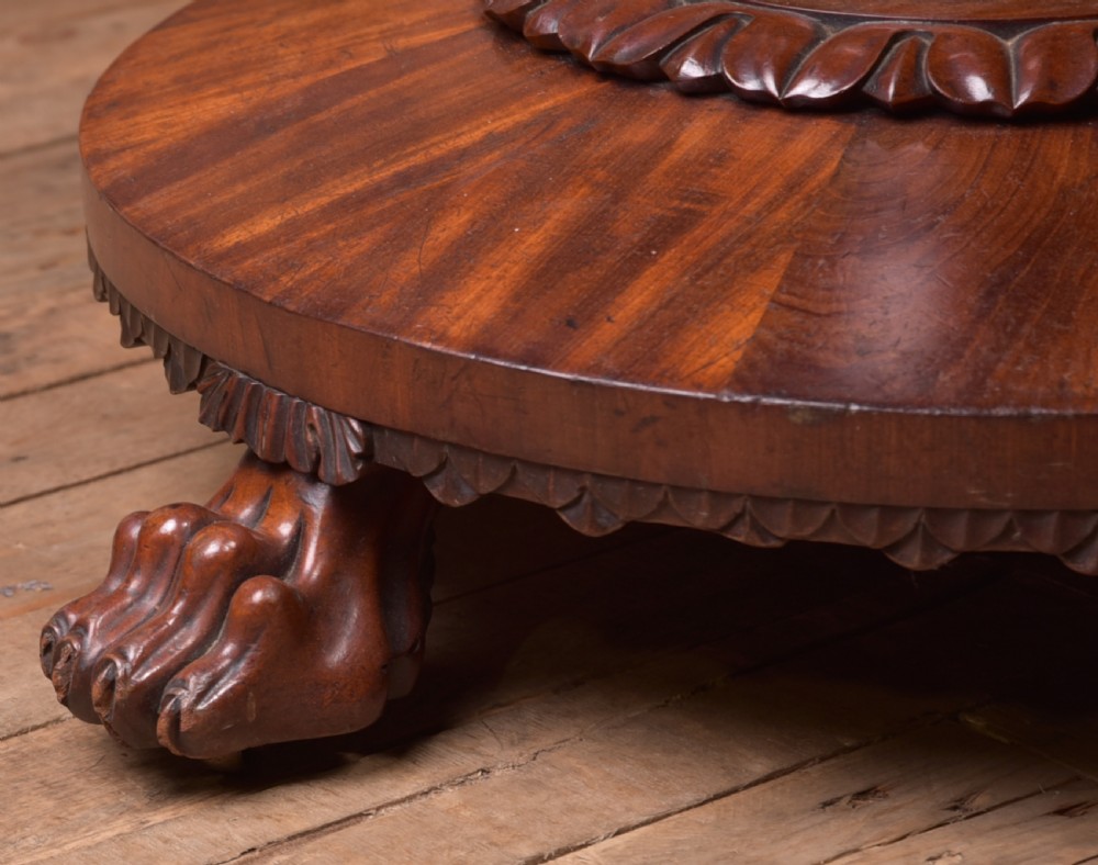 William 4th Mahogany snap top table View IX