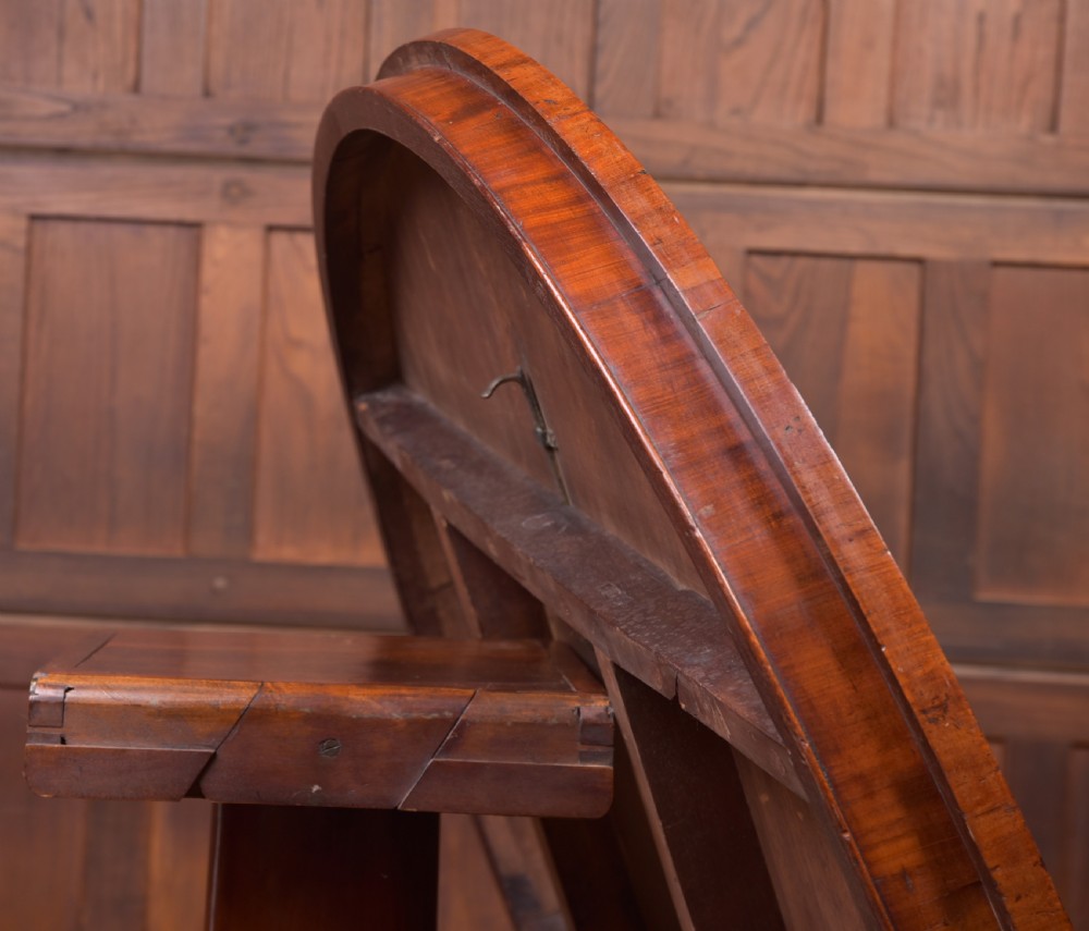 William 4th Mahogany snap top table View XI