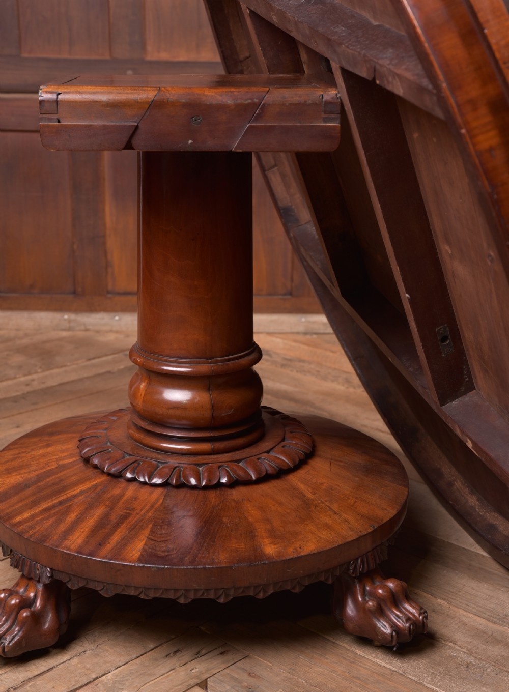 William 4th Mahogany snap top table View XIII
