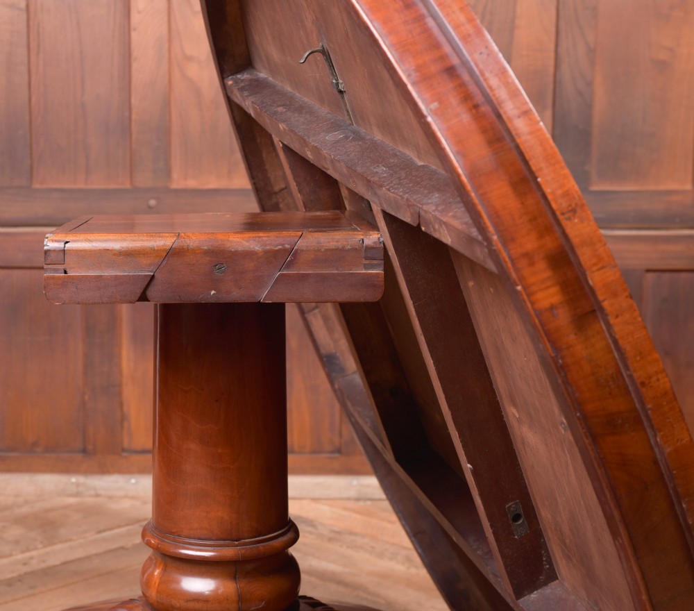 William 4th Mahogany snap top table View XIV