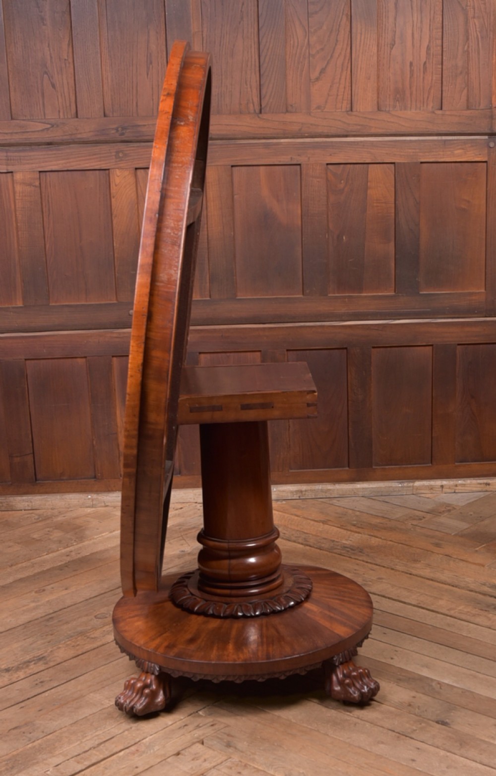 William 4th Mahogany snap top table View XX