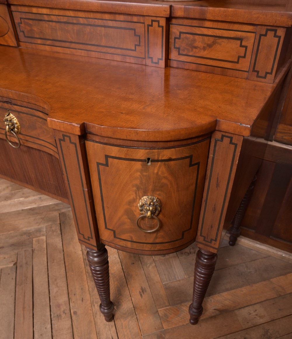 Regency Mahogany sideboard View V