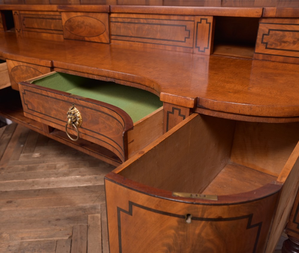 Regency Mahogany sideboard View XIII