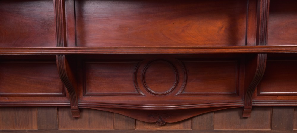 Edwardian Mahogany wall cabinet View II