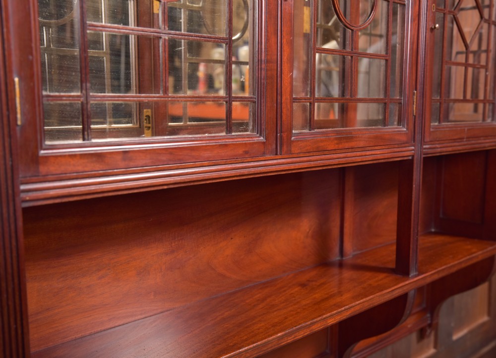 Edwardian Mahogany wall cabinet View V