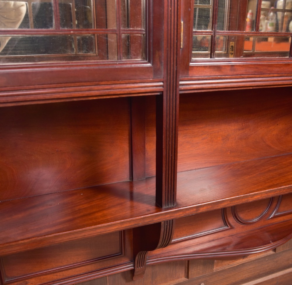 Edwardian Mahogany wall cabinet View VII