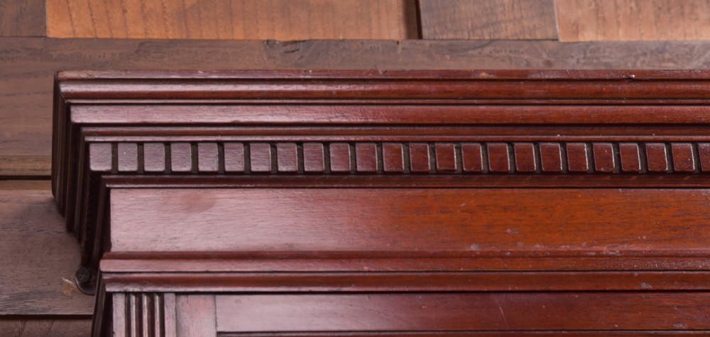 Edwardian Mahogany wall cabinet View VIII