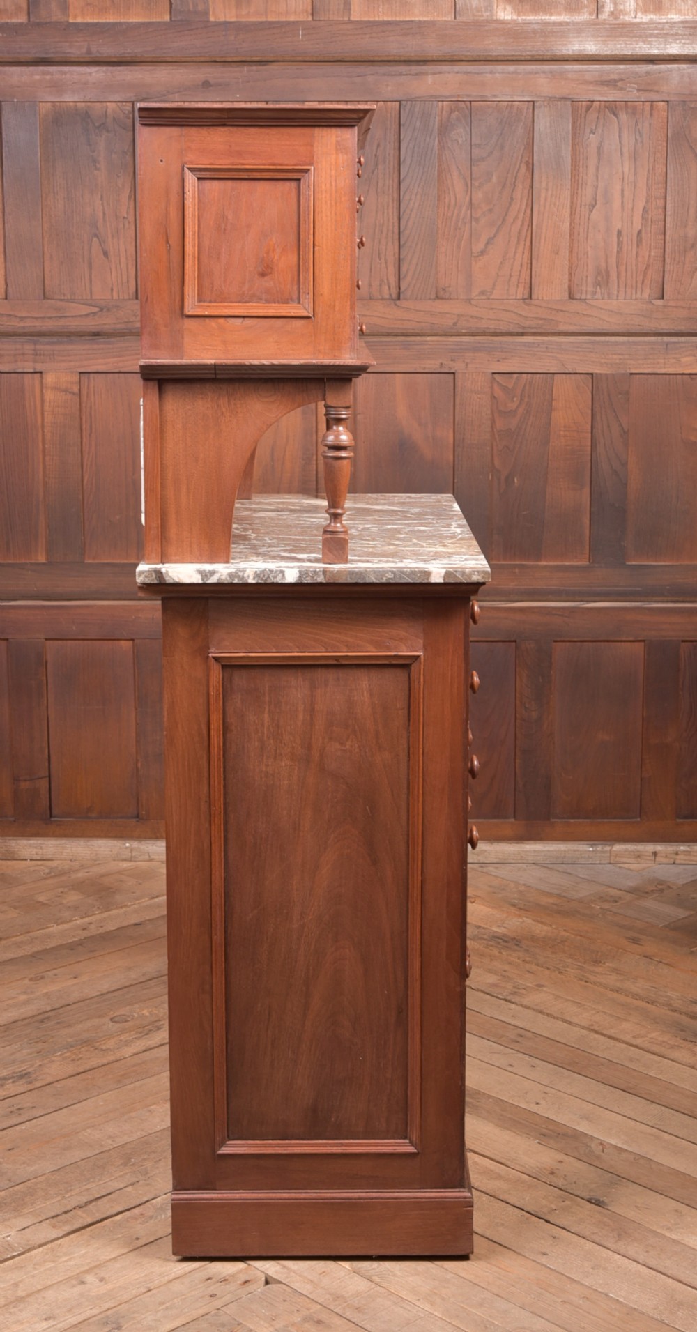 Edwardian Red Walnut Dental Cabinet View XVI