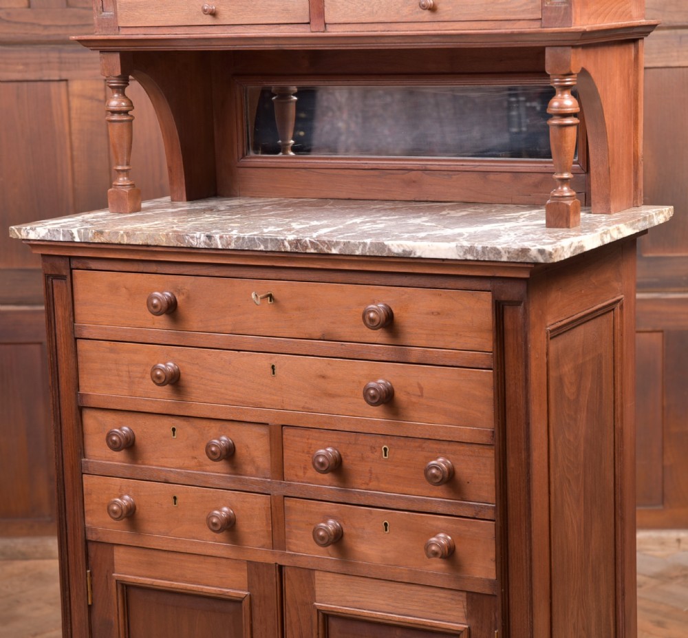 Edwardian Red Walnut Dental Cabinet View XX