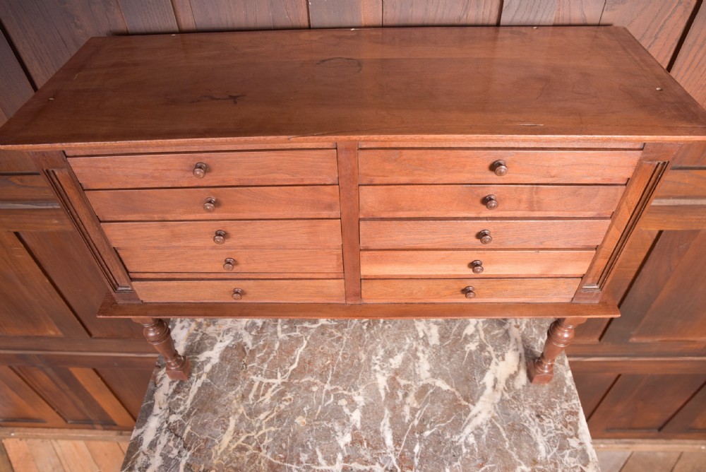 Edwardian Red Walnut Dental Cabinet View XXVI