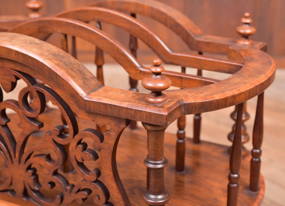 Victorian Walnut Canterbury View IV