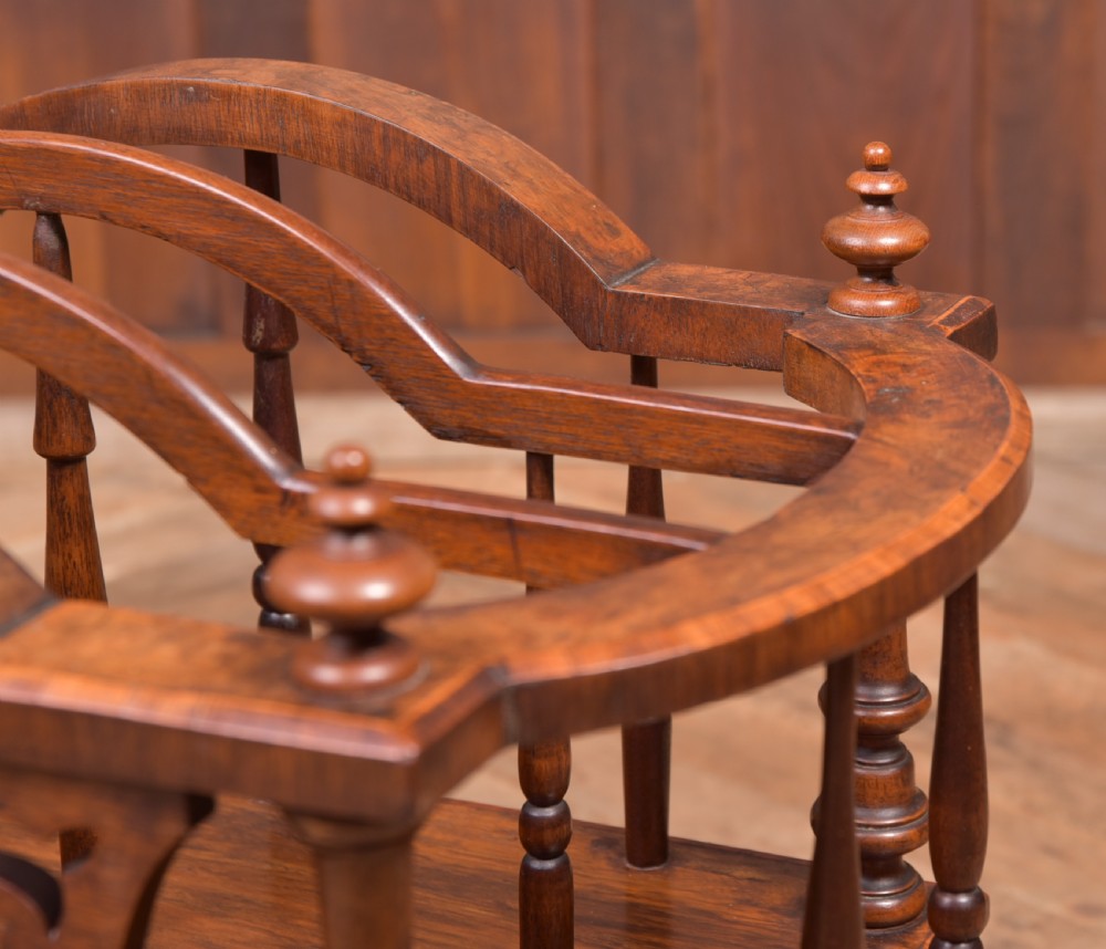 Victorian Walnut Canterbury View V