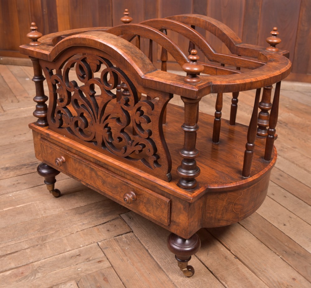 Victorian Walnut Canterbury View VI