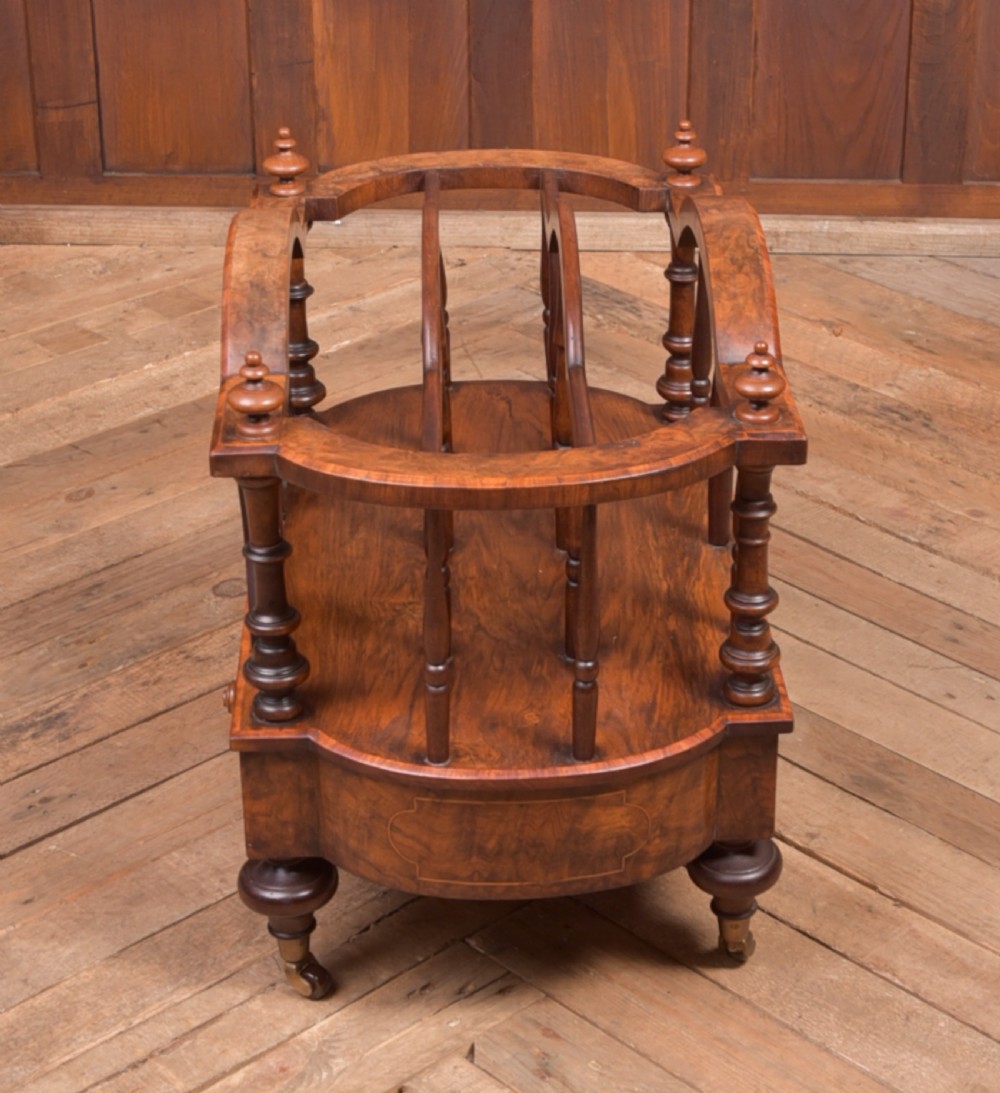 Victorian Walnut Canterbury View IX