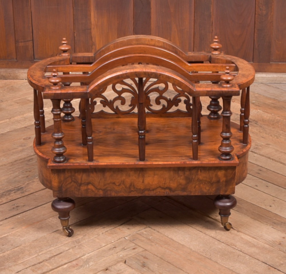 Victorian Walnut Canterbury View XI