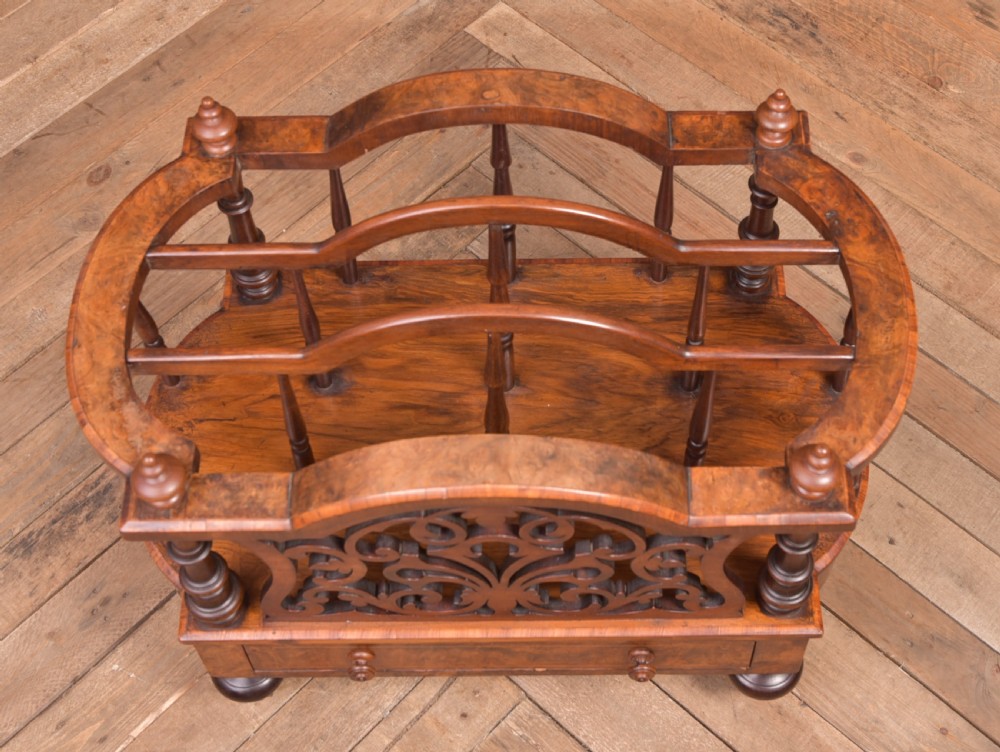 Victorian Walnut Canterbury View XIII