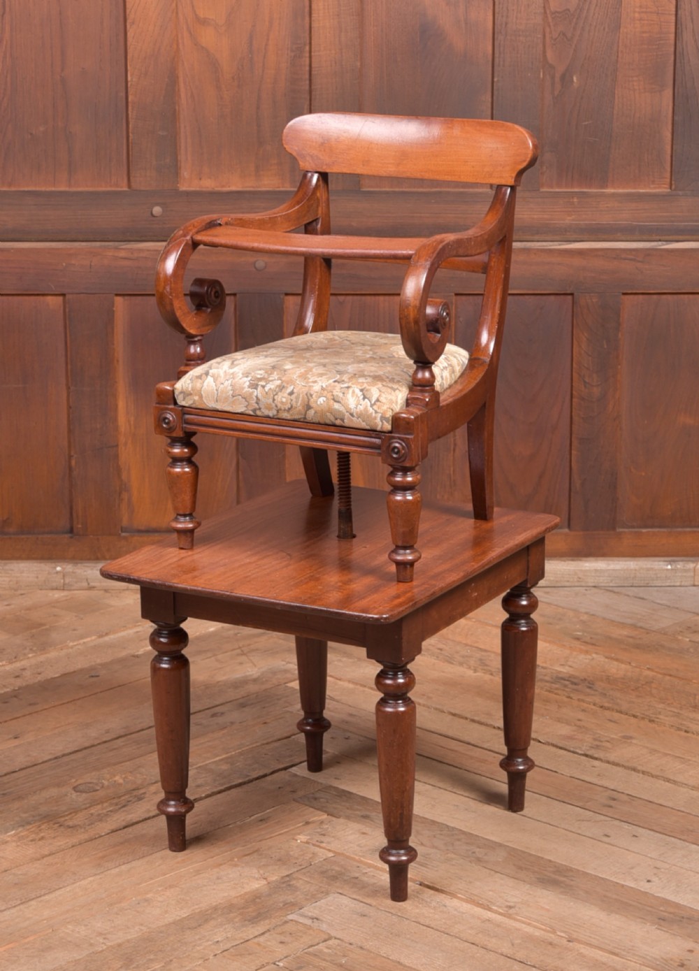 Victorian Mahogany High Chair