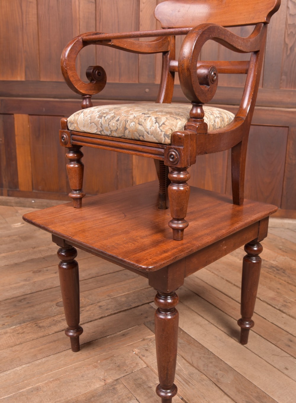 Victorian Mahogany High Chair View V