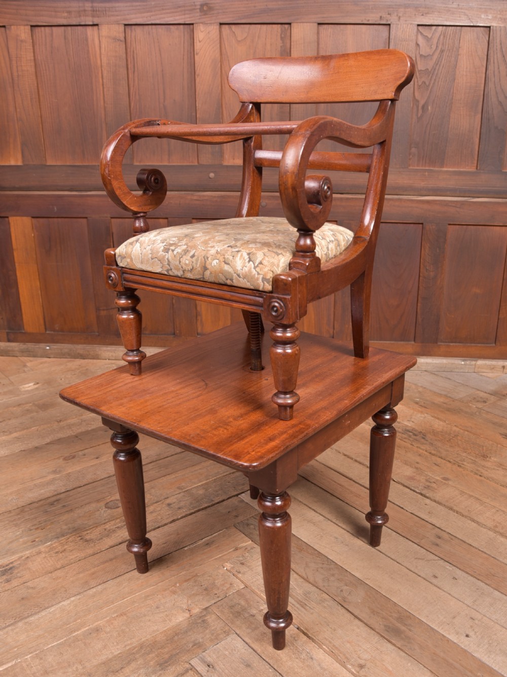 Victorian Mahogany High Chair View VI