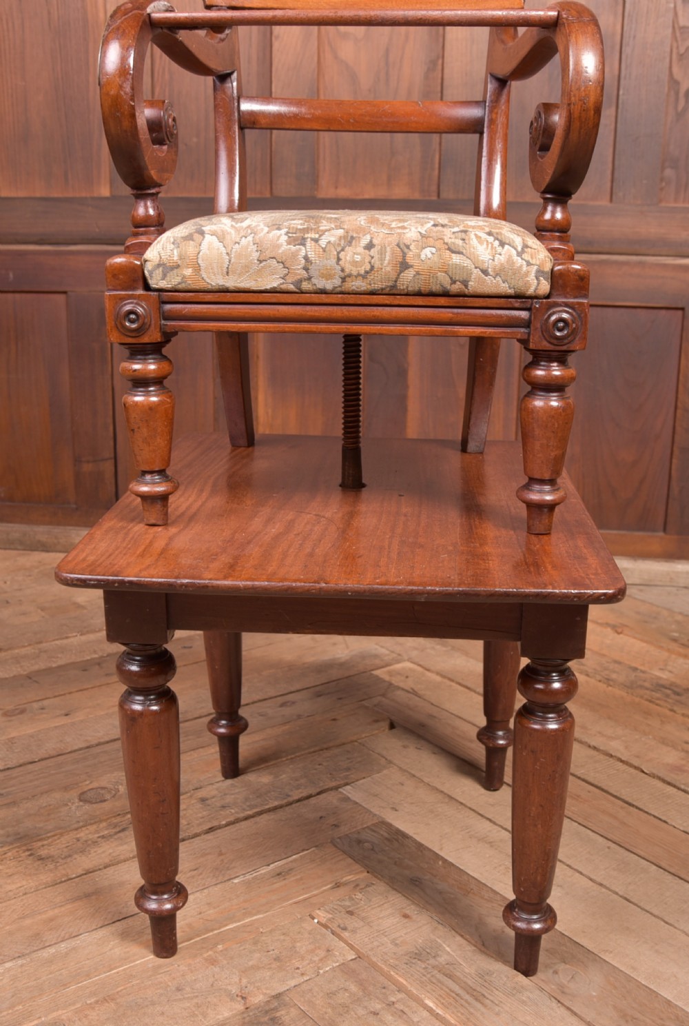 Victorian Mahogany High Chair View VII