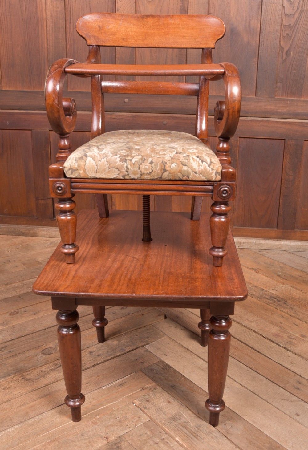 Victorian Mahogany High Chair View VIII