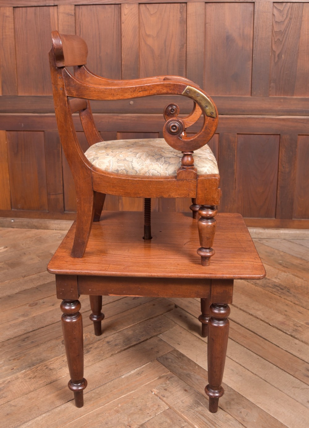 Victorian Mahogany High Chair View IX